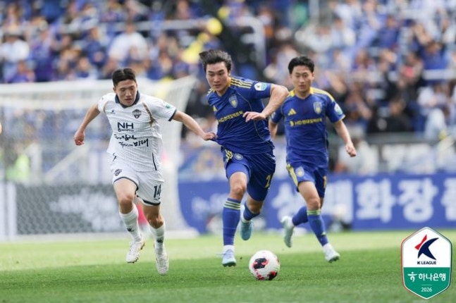 '개막 후 4연승 불발' 울산, 김천과 0-0 무승부